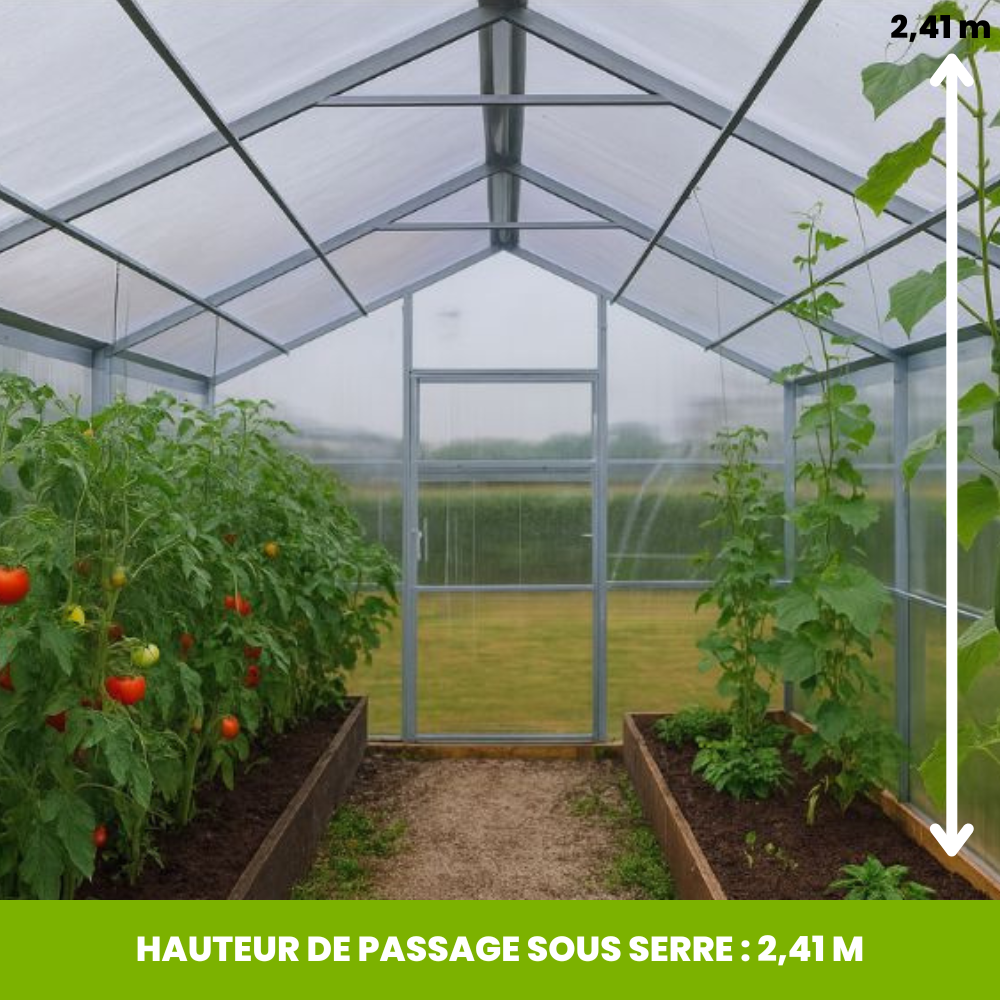 Serre de Jardin Polycarbonate - La Familliale