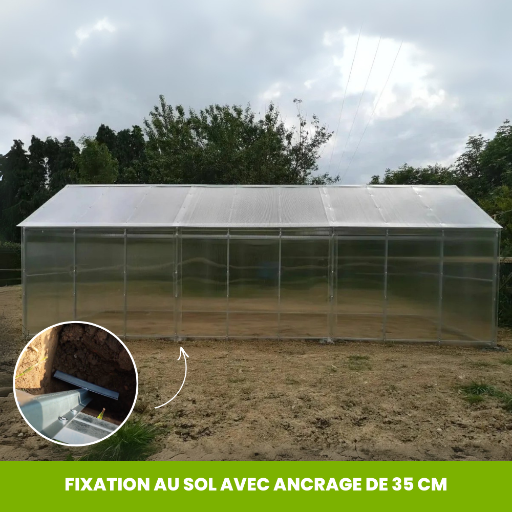 Serre de Jardin Polycarbonate - La Familliale