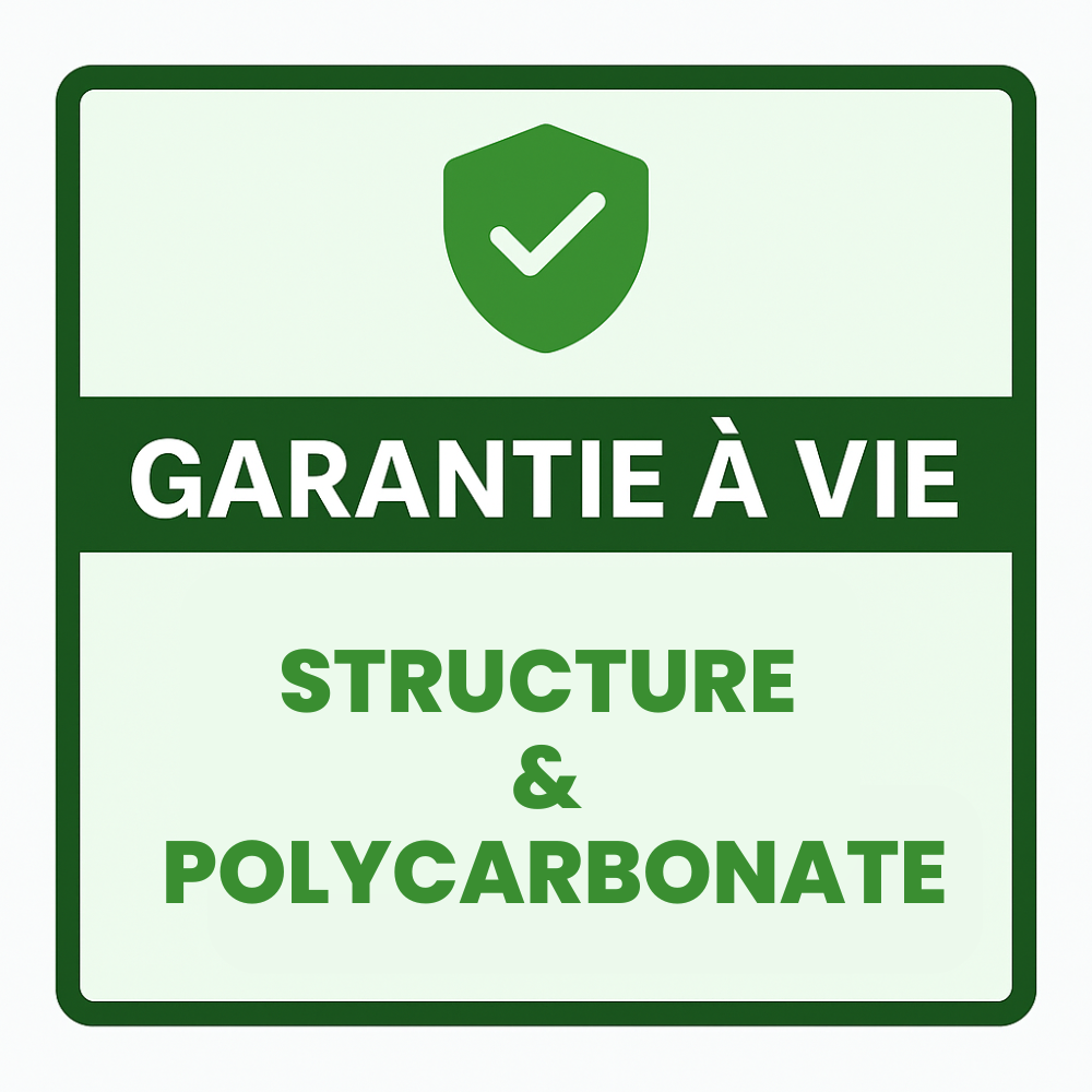 Extension de garantie à vie (au lieu de 10 ans)
