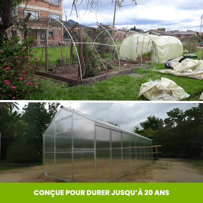 Serre de Jardin Polycarbonate  - La Familliale