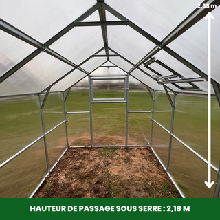 Serre de Jardin Polycarbonate  - La Familliale
