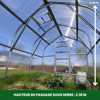Serre de Jardin Polycarbonate  - L'Élégante