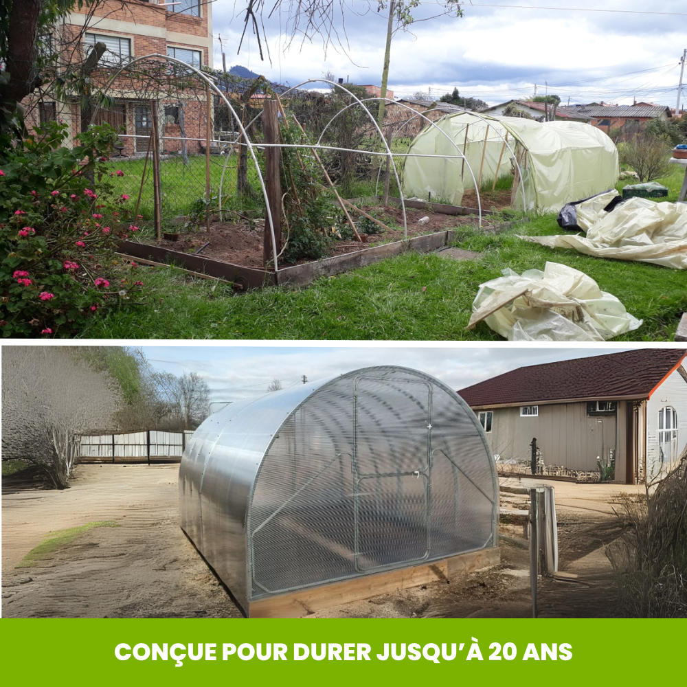 Serre de Jardin Polycarbonate - La Sereine