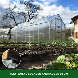 Serre de Jardin Polycarbonate  - La Familliale