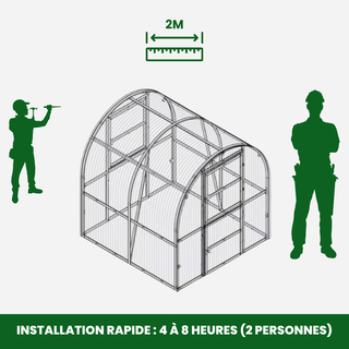 Serre de Jardin Polycarbonate - La Sereine
