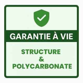 Extension de garantie à vie (au lieu de 10 ans)