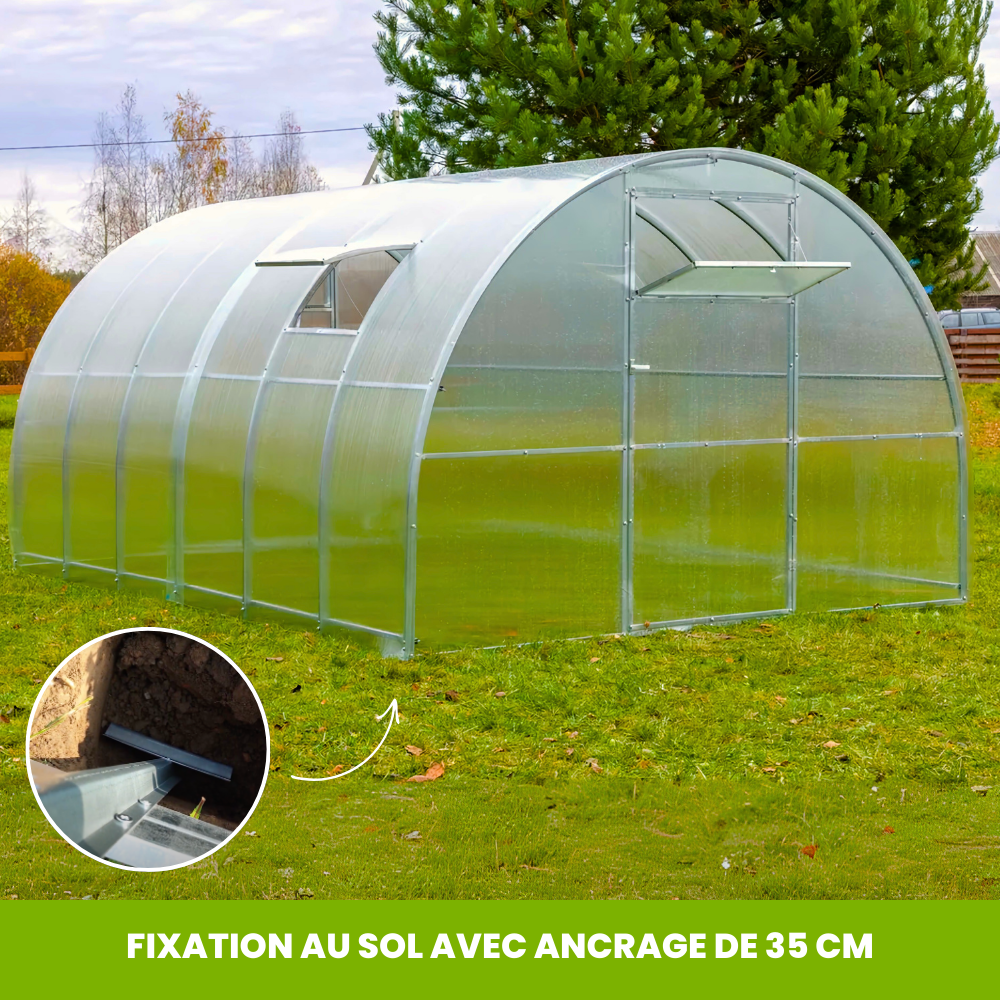 Serre de Jardin Polycarbonate - La Tradi