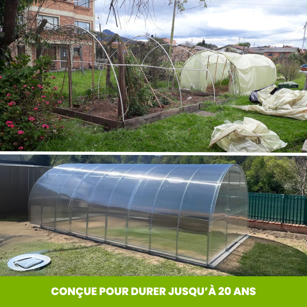 Serre de Jardin Polycarbonate - La Tradi