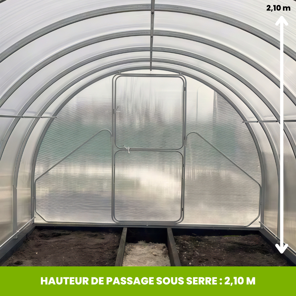 Serre de Jardin Polycarbonate - La Sereine